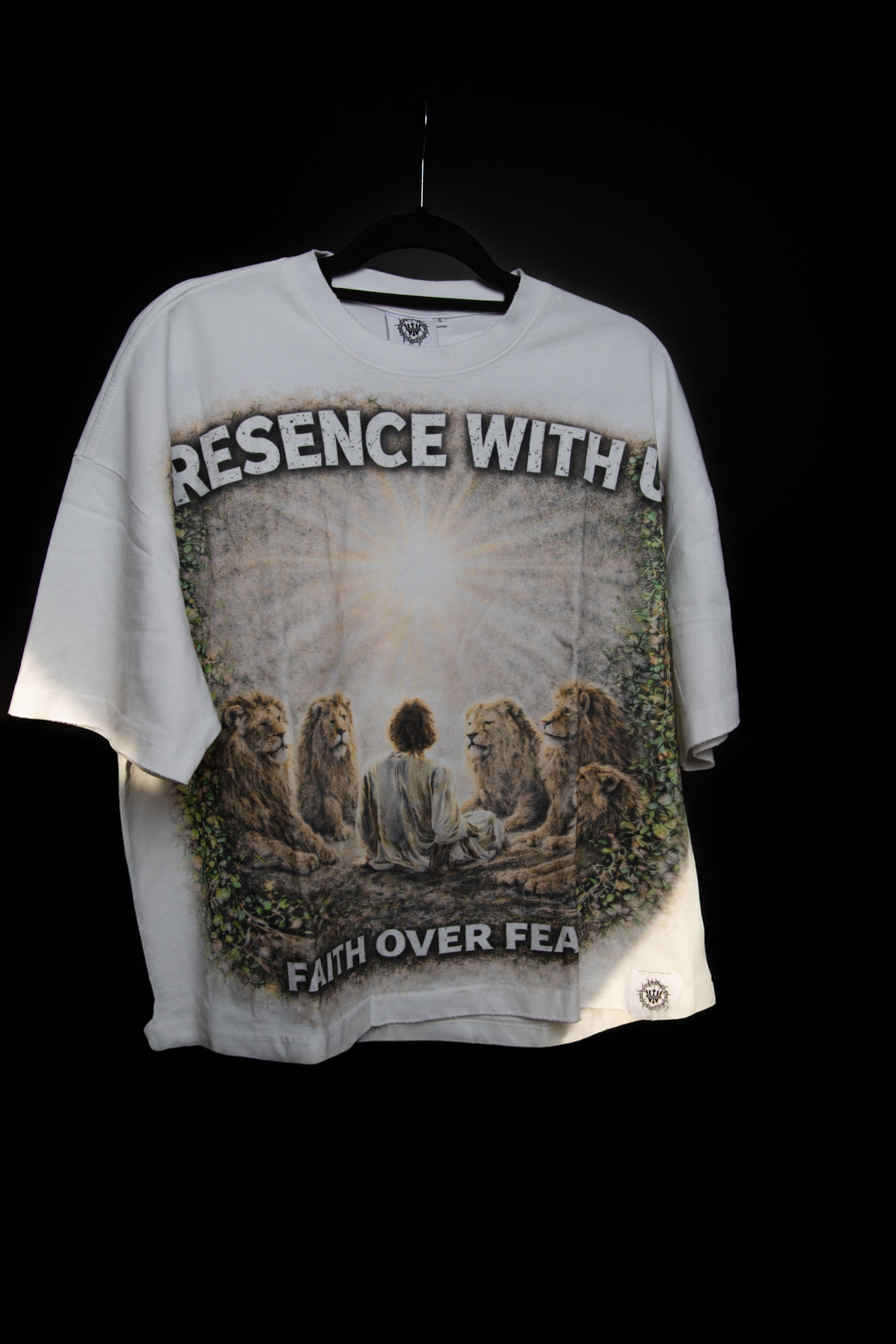 Presence With Us Daniel Faith Over Fear Tee