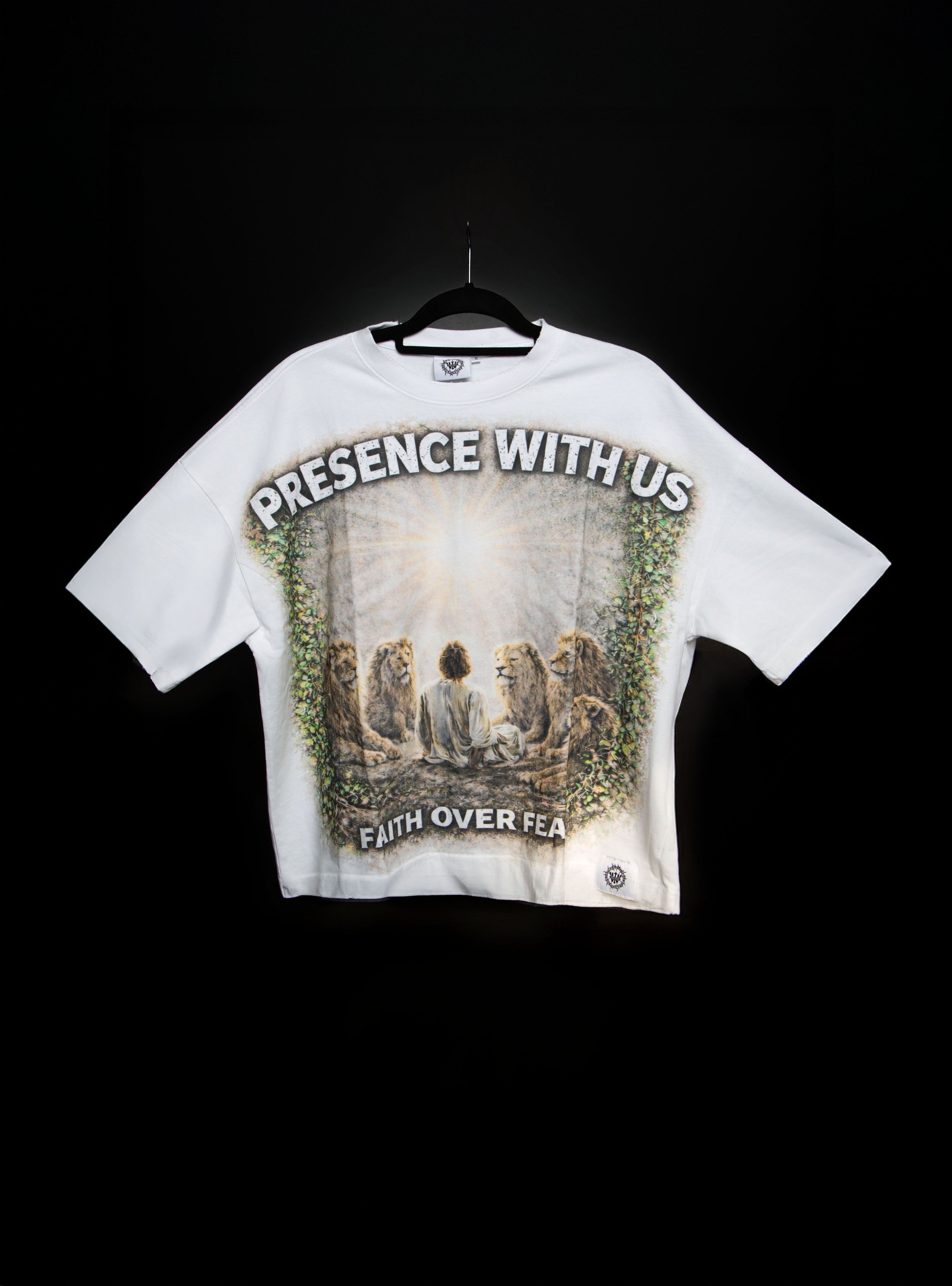 Presence With Us Daniel Faith Over Fear Tee