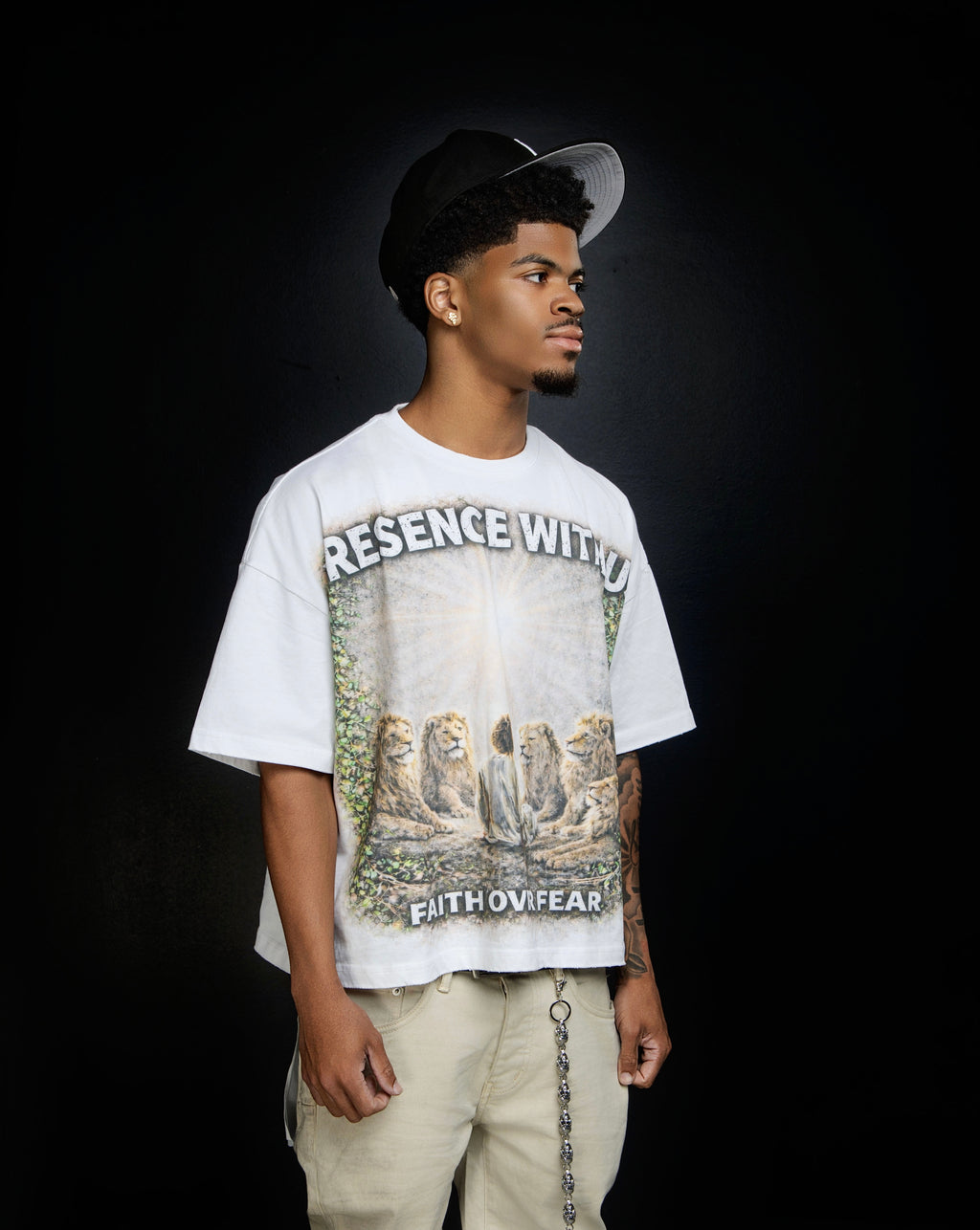 Presence With Us Daniel Faith Over Fear Tee